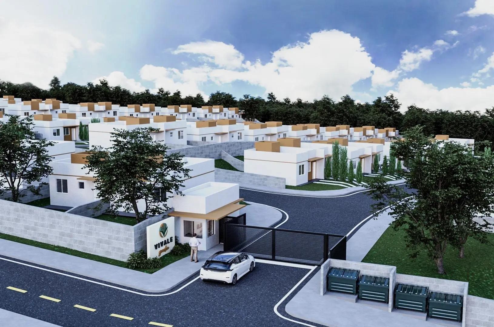 Imagem do Vivale Garden (render)
