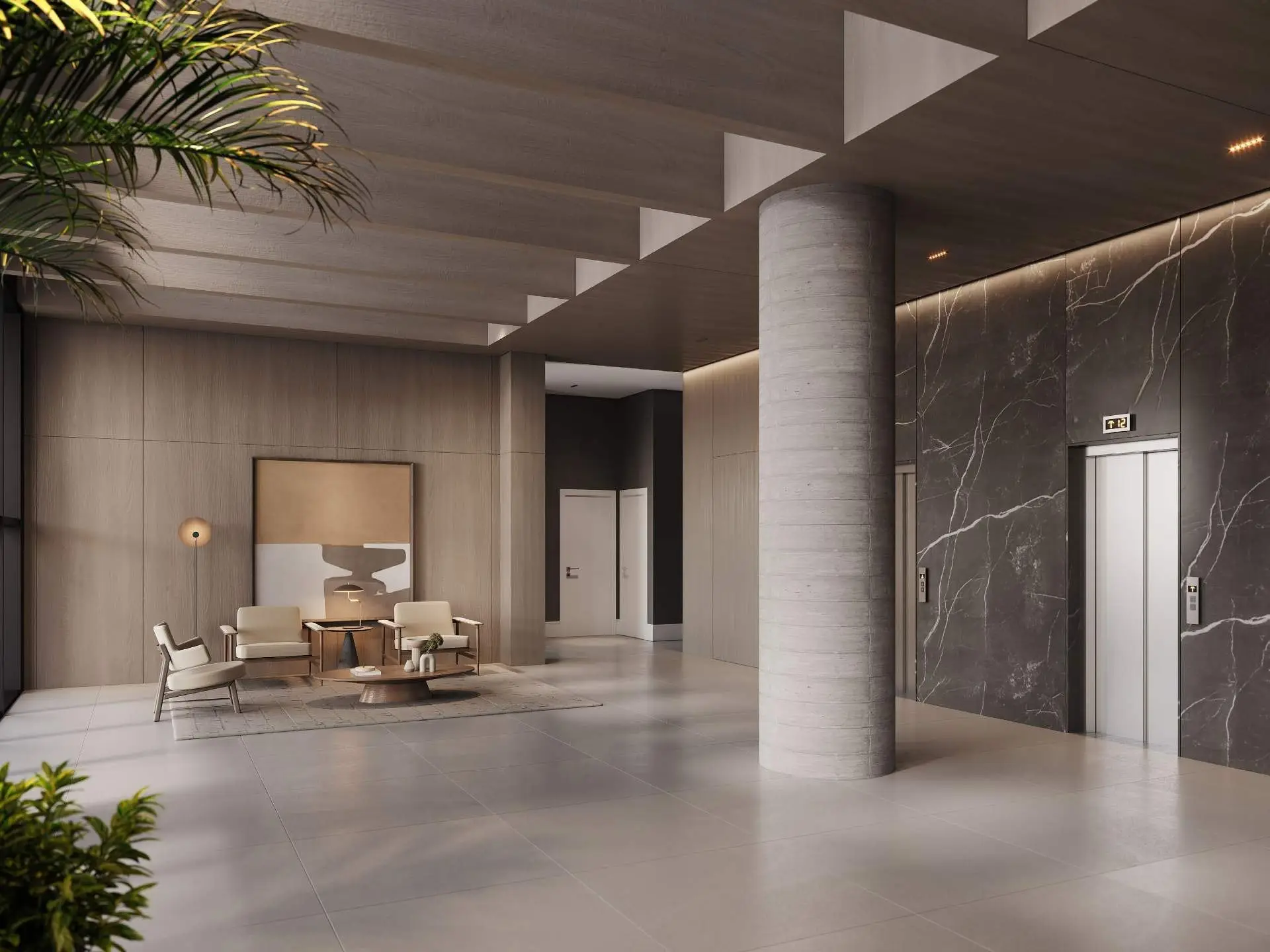 Lobby, render
