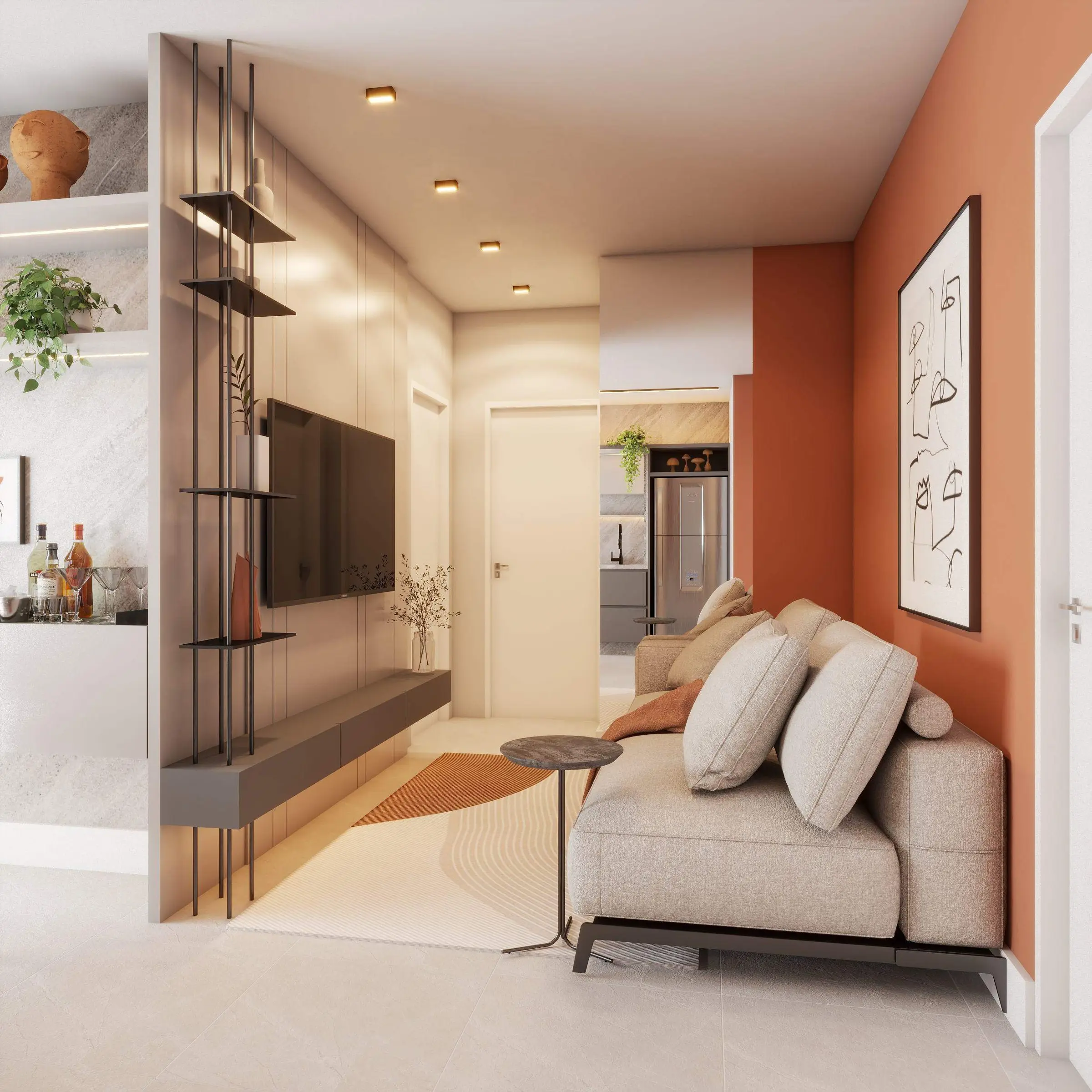 Sala, render