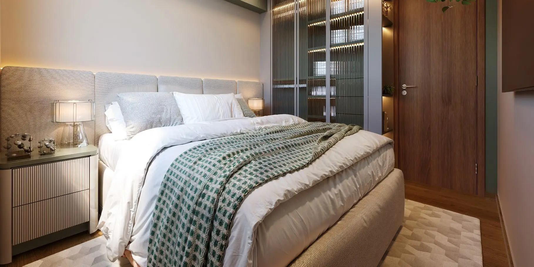 Quarto de casal, render