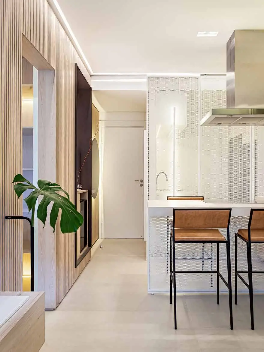 Hall do apartamento, render