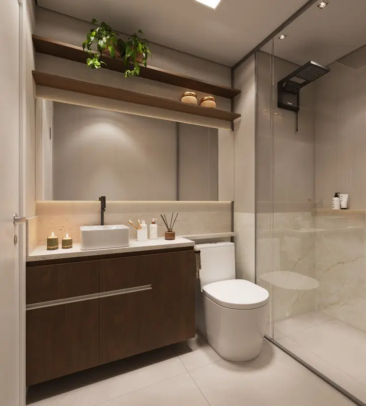 Banheiro, render