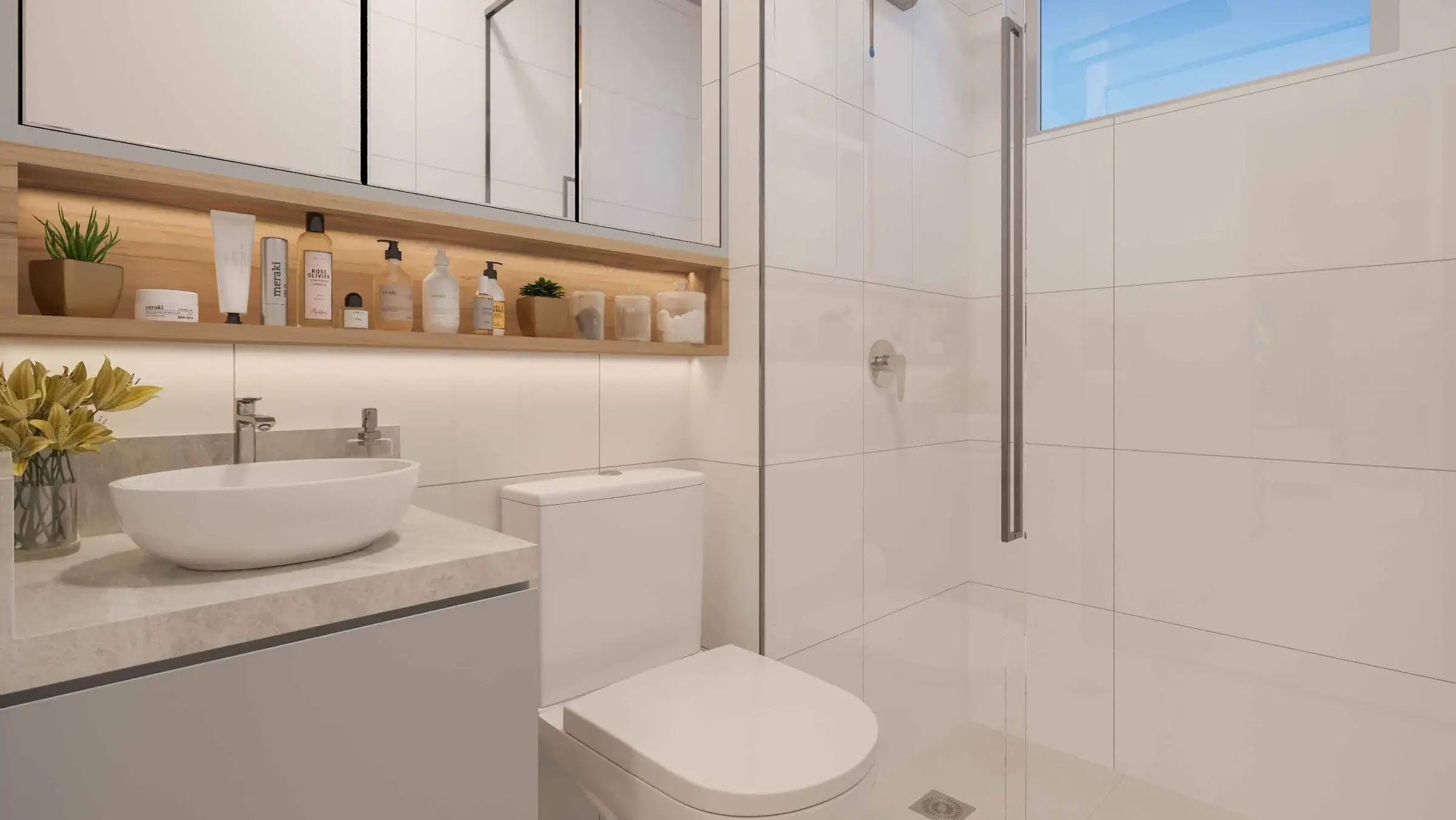 Banheiro, render