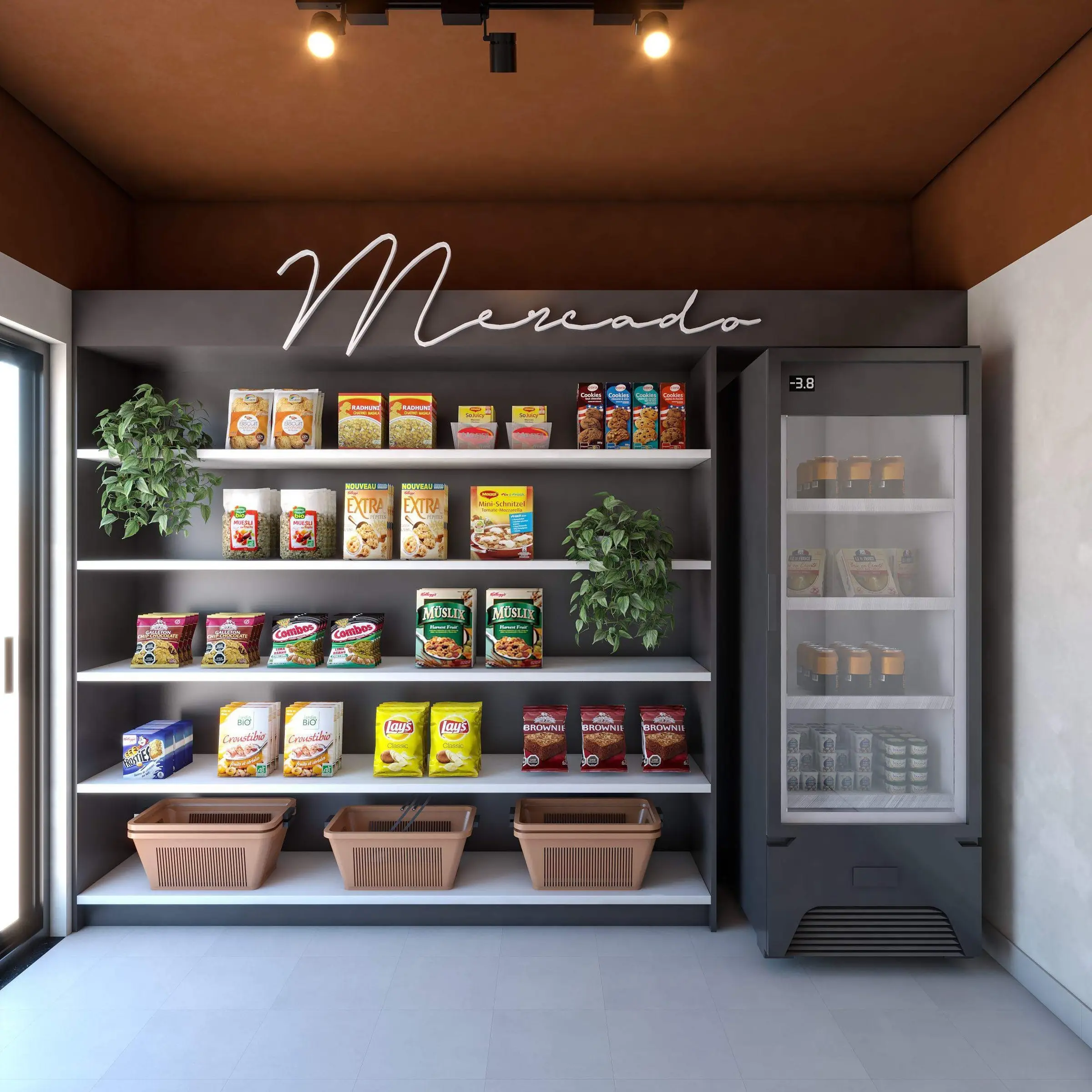 Mercado, render