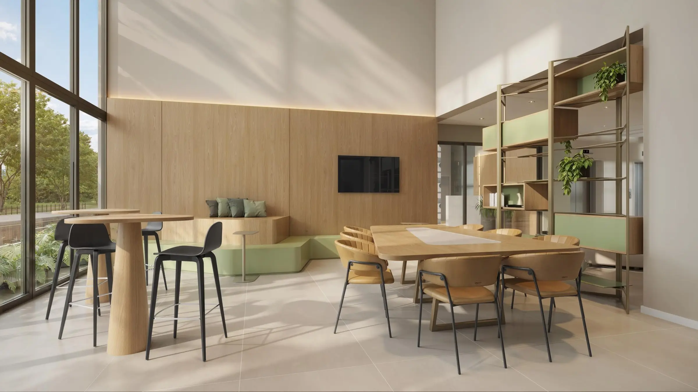 Coworking, render