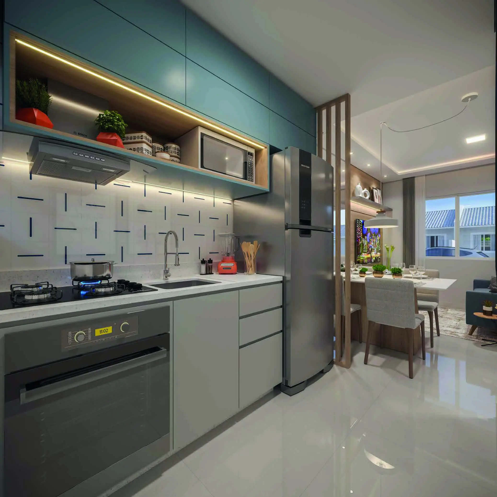 Cozinha, render