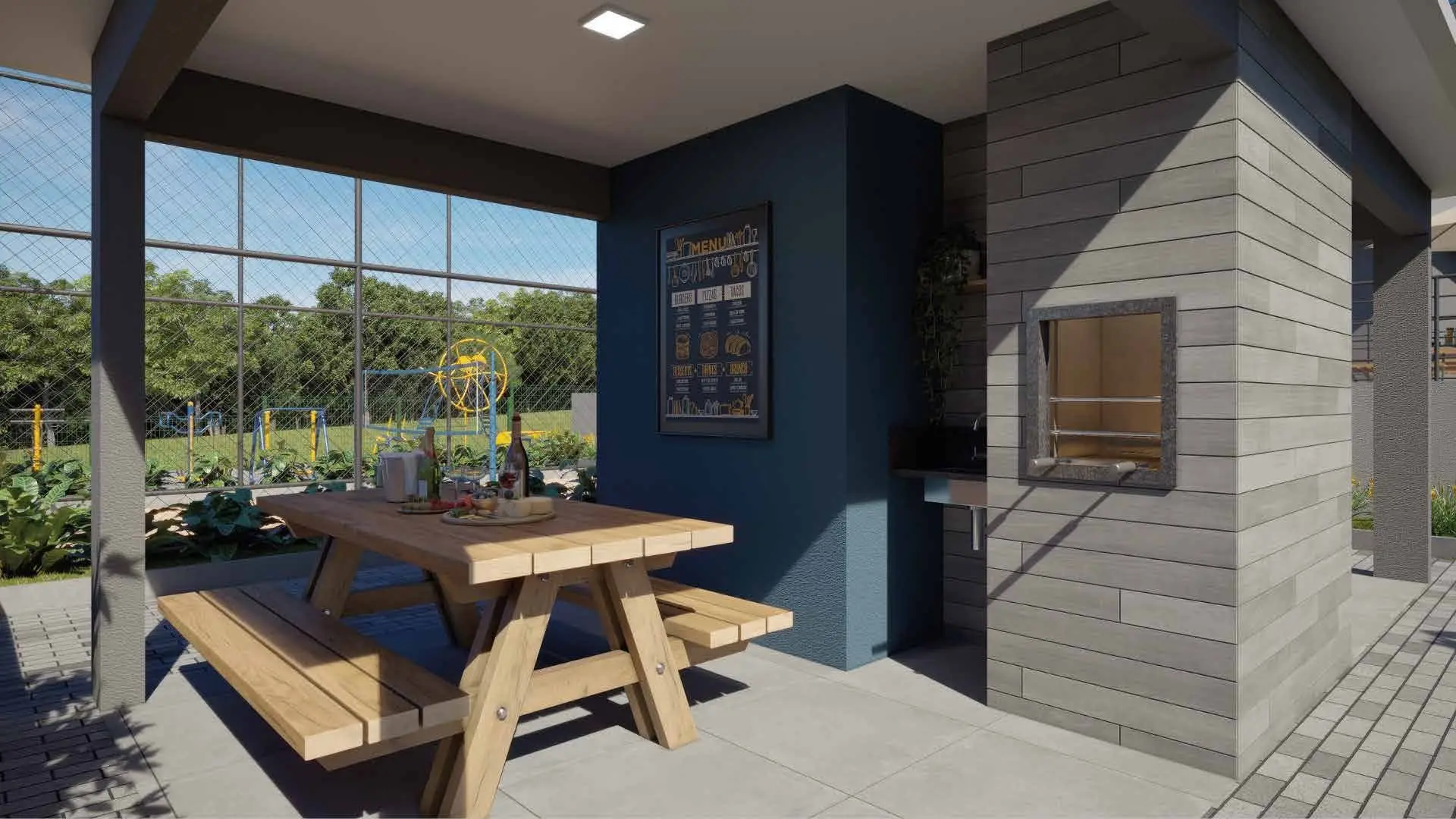 Mini golf, render