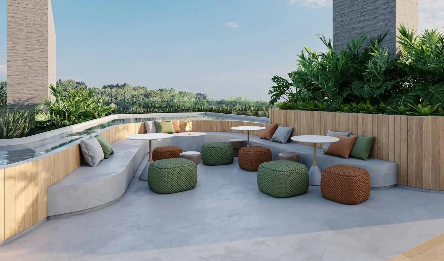 Terraço, render