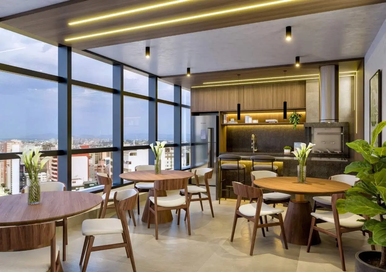 Espaço gourmet, render