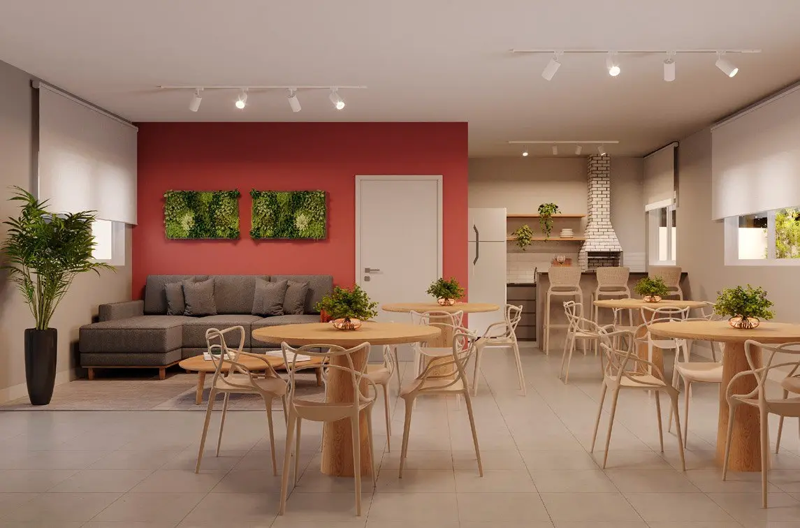 Salão de festas, render