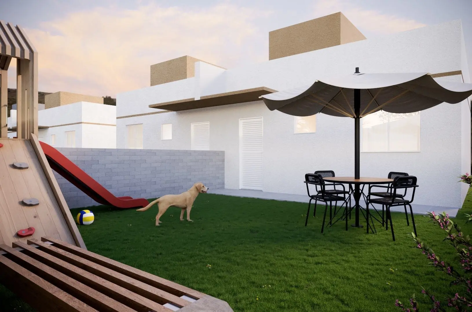 Quintal, render