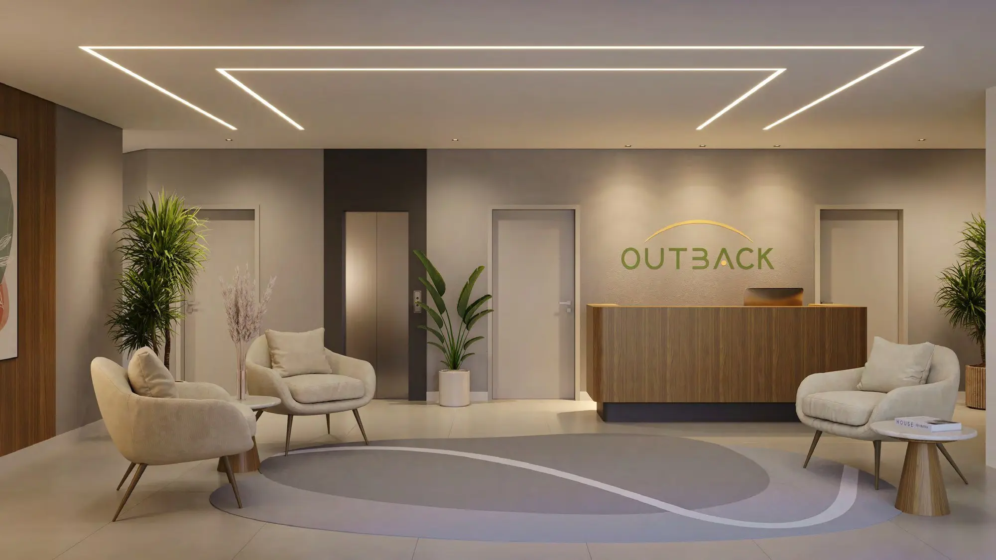 Lobby, render