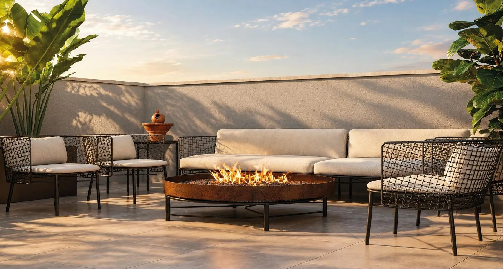 Terraço, render