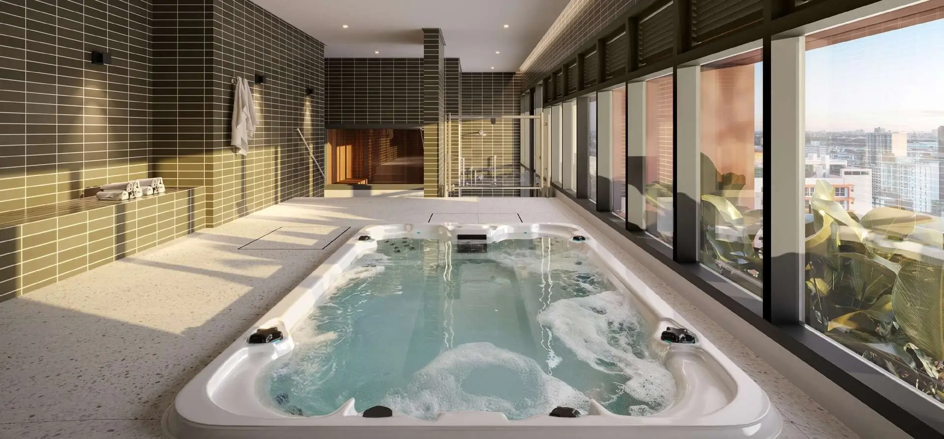Spa, render