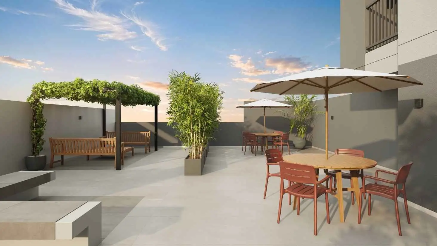 Terraço, render