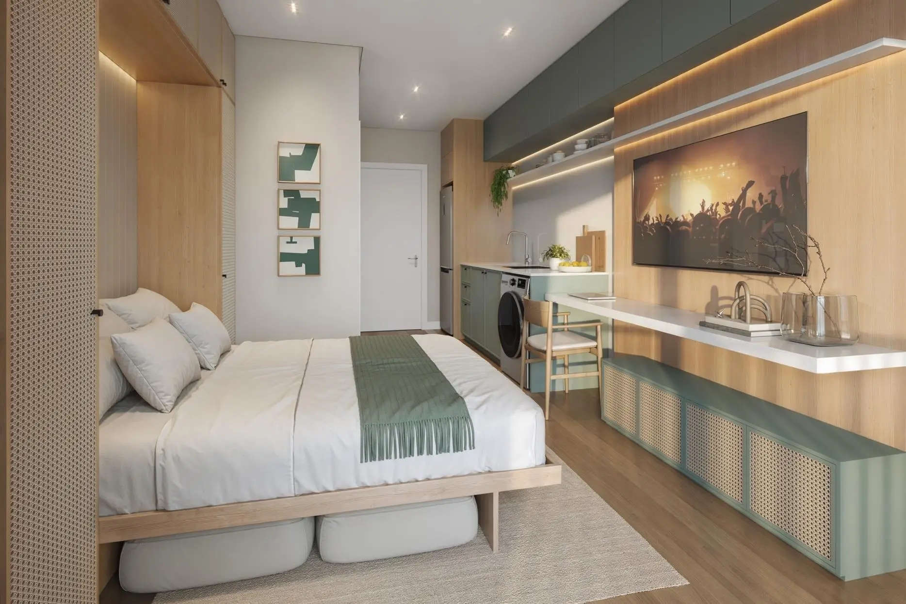 Studio, render