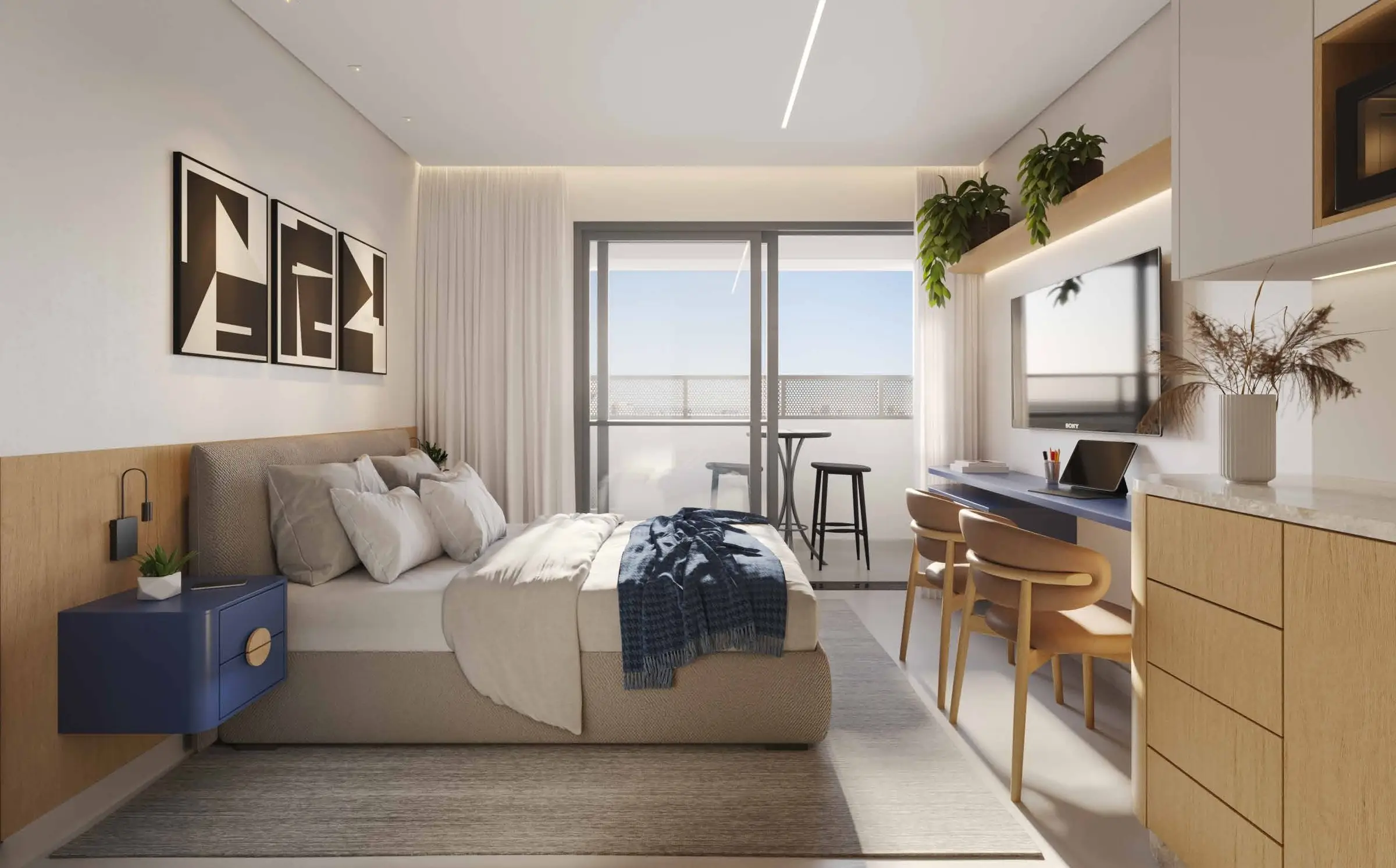 Studio, render