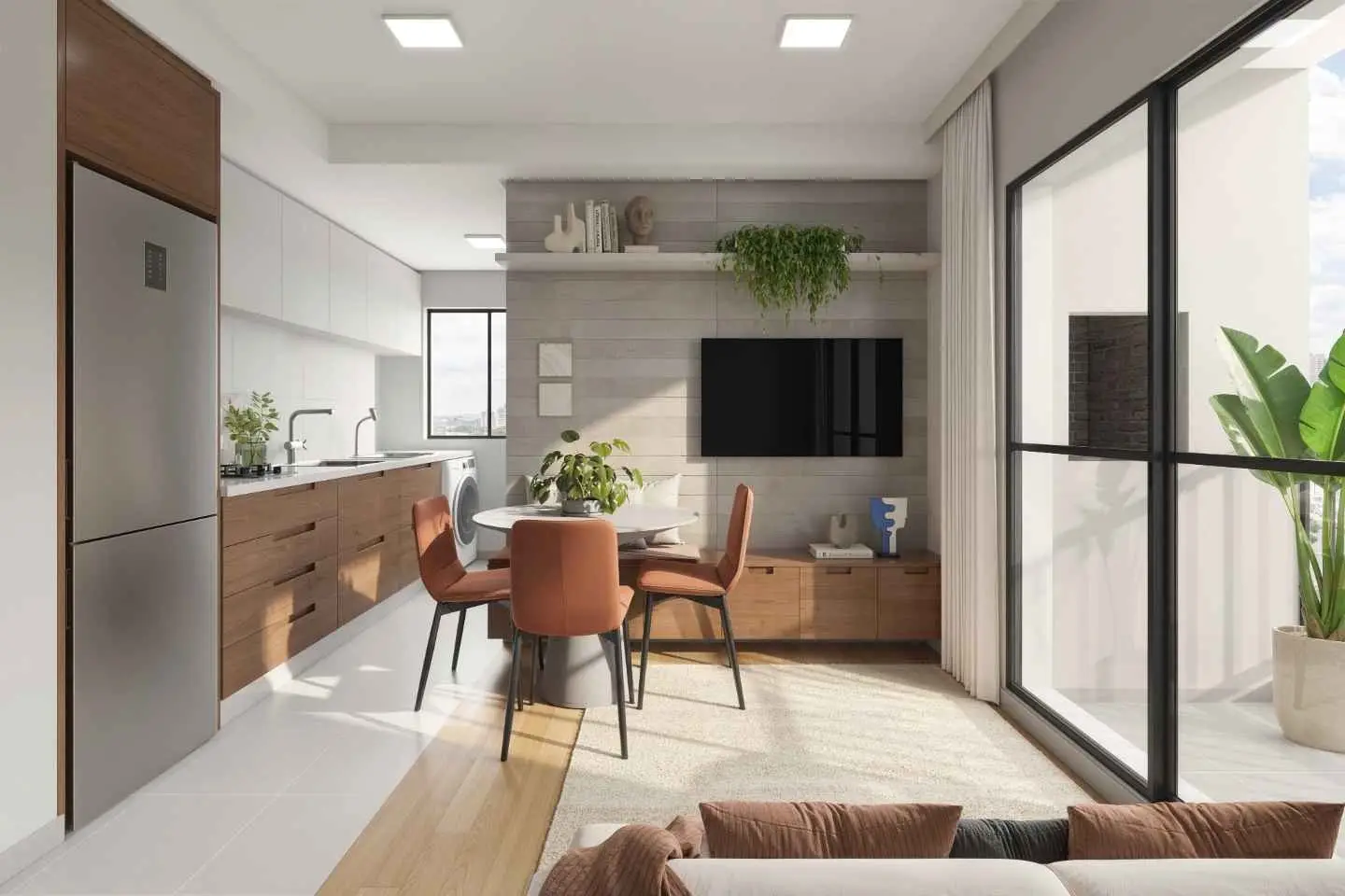 Sala de estar, render