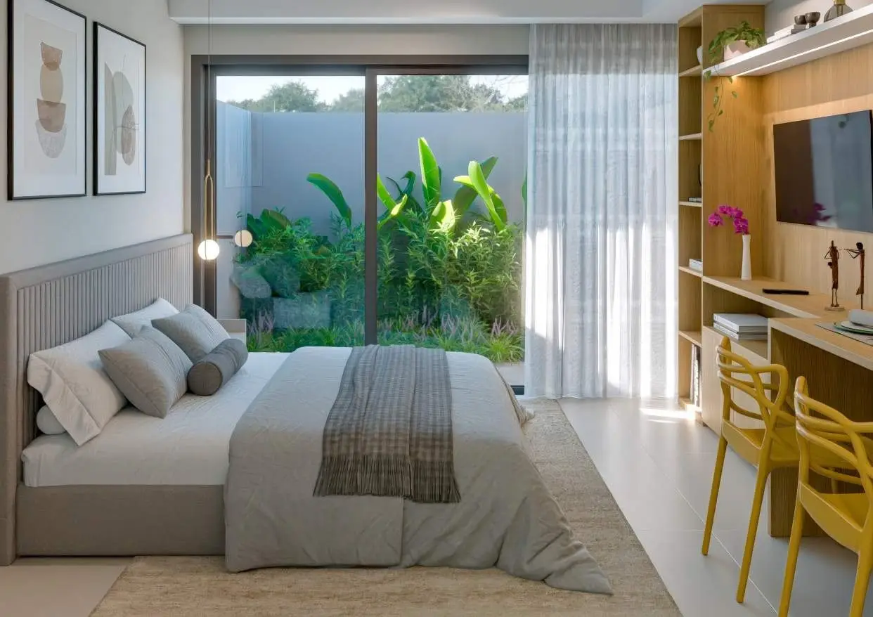 Studio garden, render
