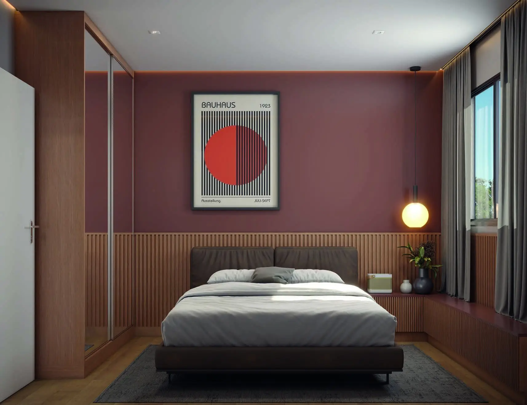 Quarto de casal, render