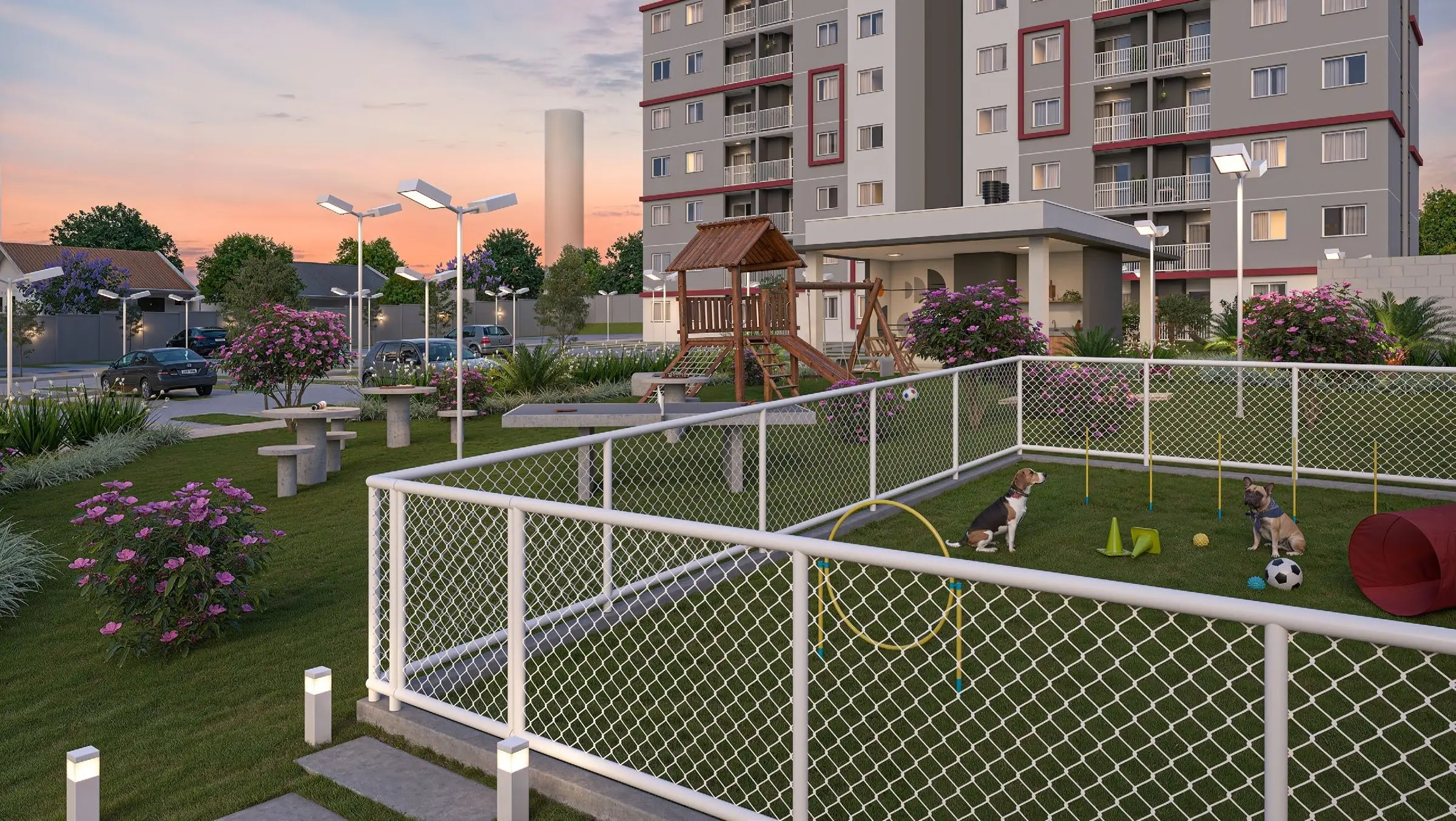 Pet place, render