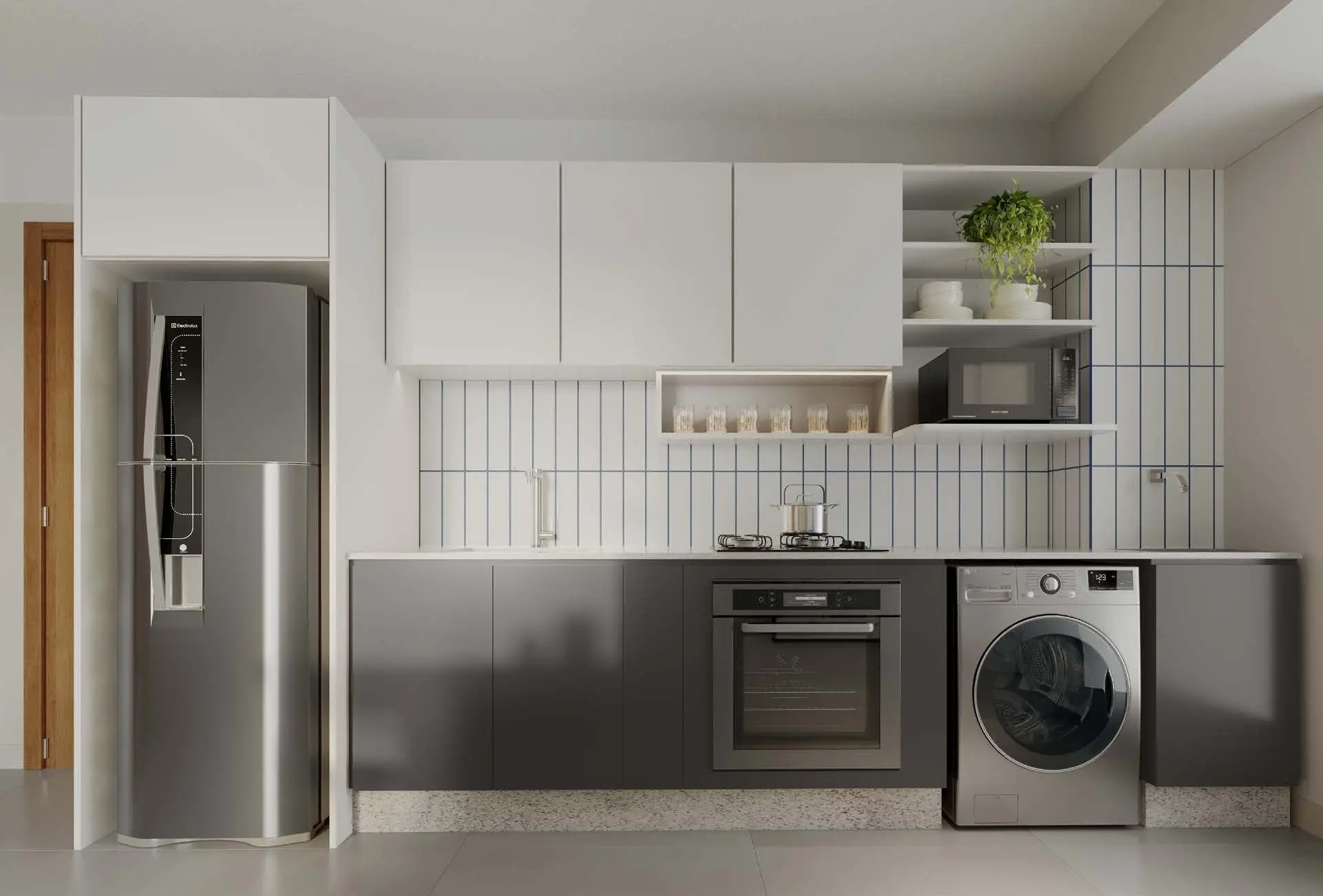 Cozinha, render