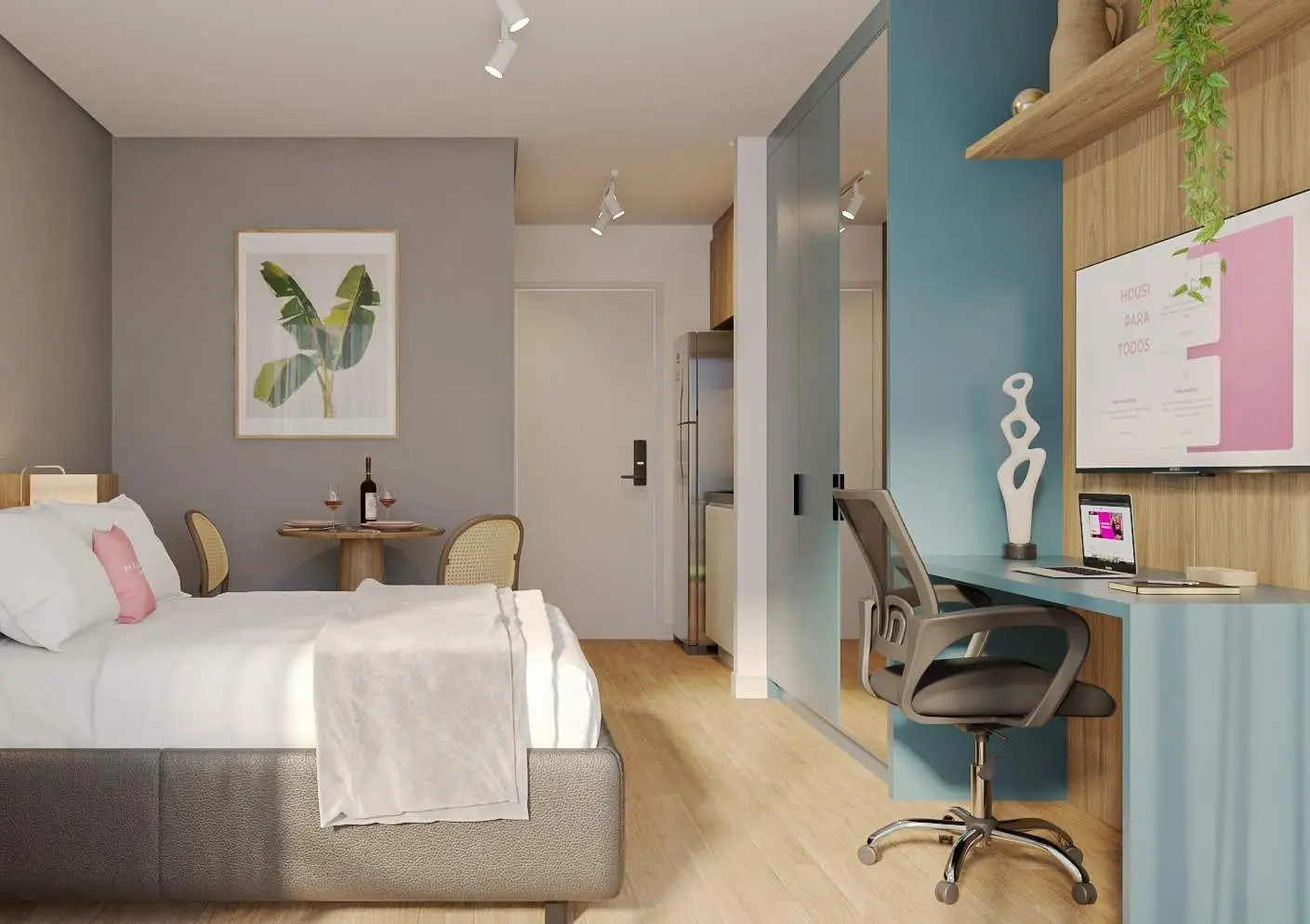 Studio, render