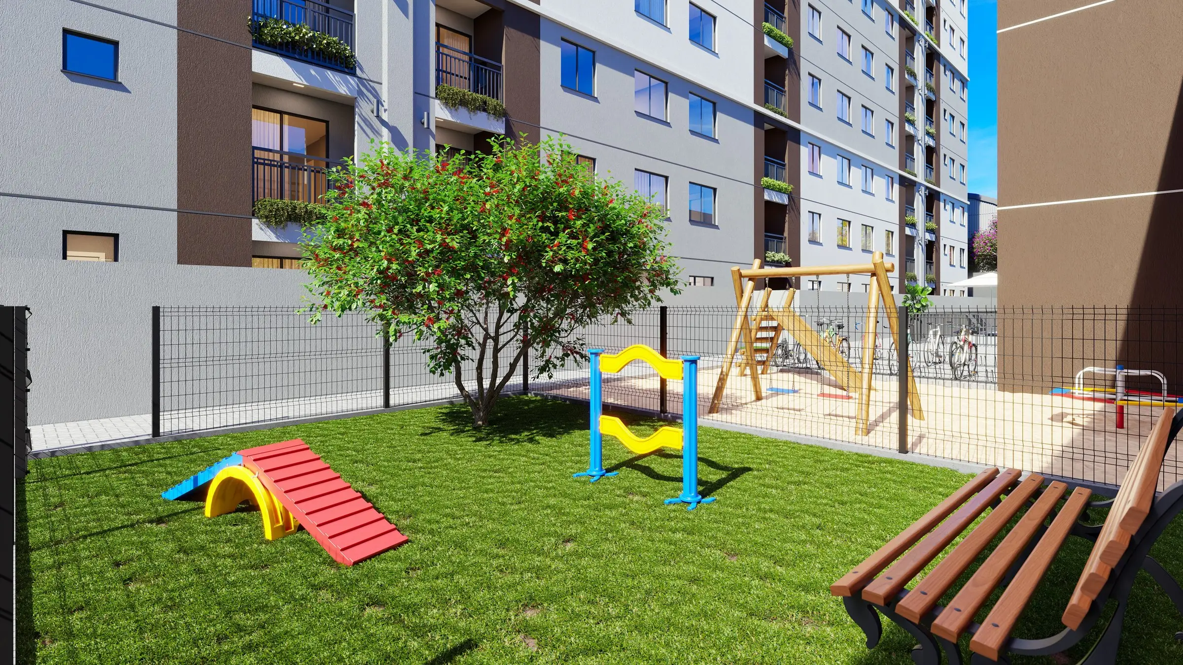 Pet place, render