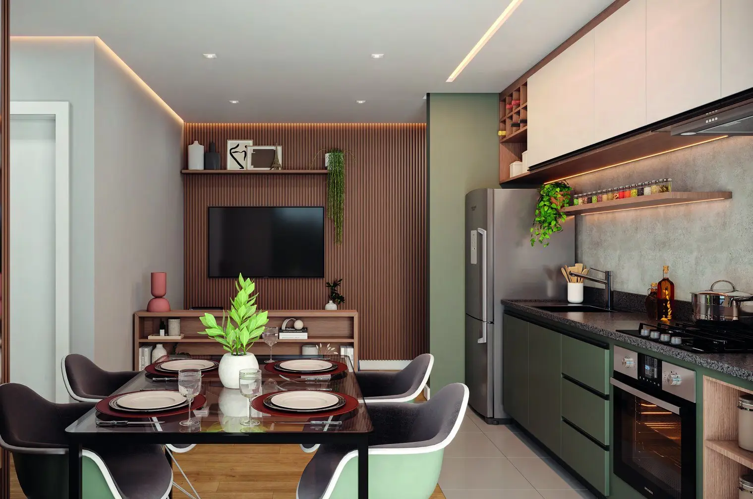 Cozinha, render
