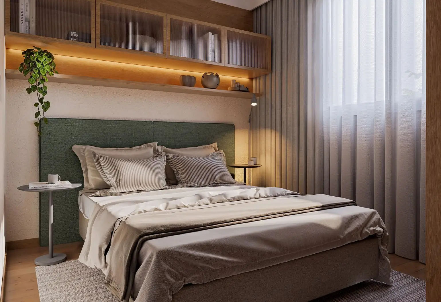 Quarto de casal, render