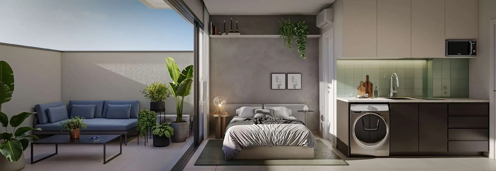 Studio, render