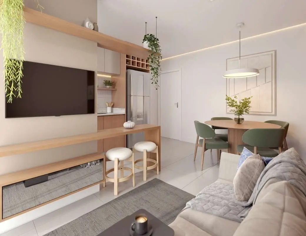 Sala de estar, render