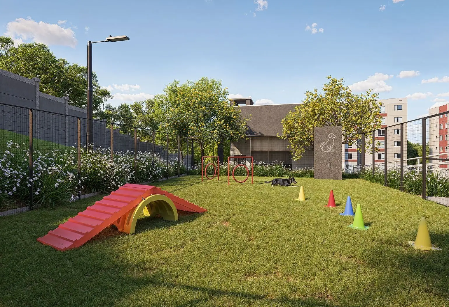Pet place, render