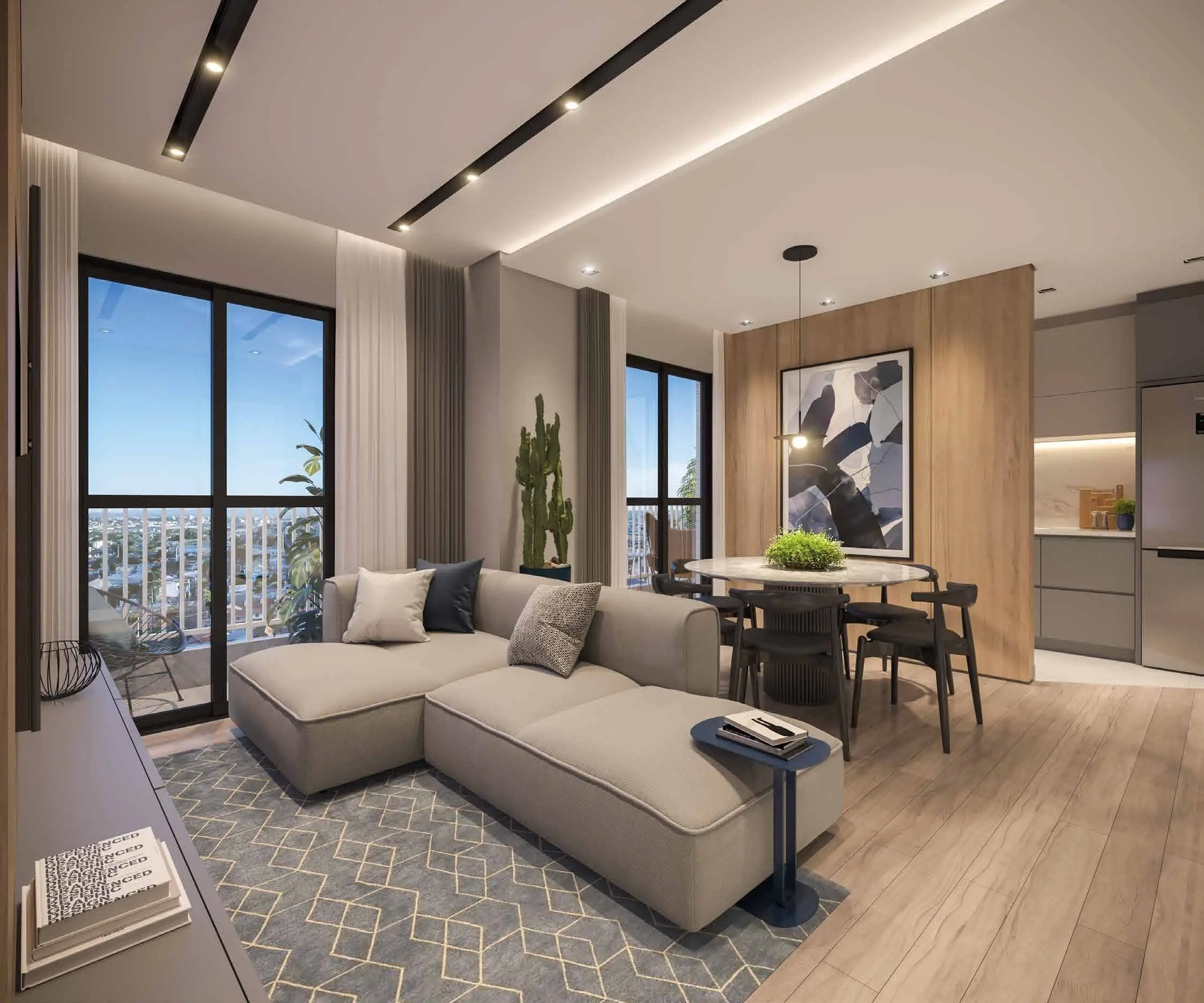 Sala de estar, render