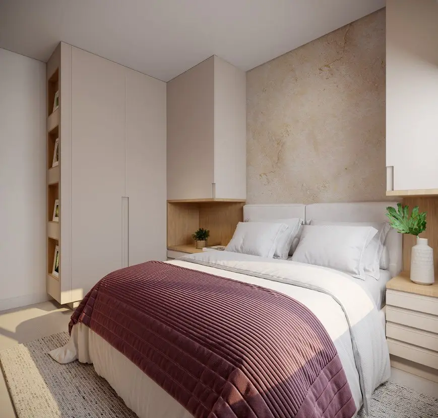 Quarto de casal, render